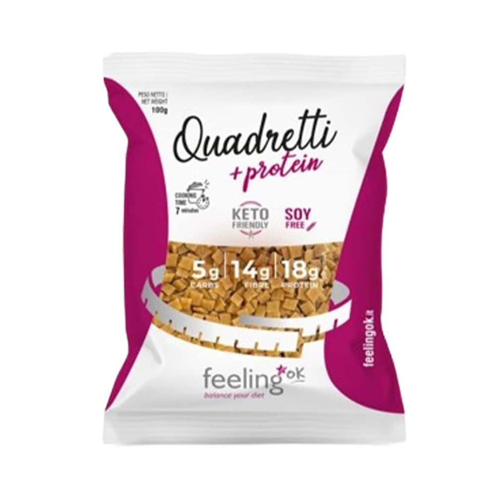FEELING OK Pasta - Quadretti + Eiwit (100g)