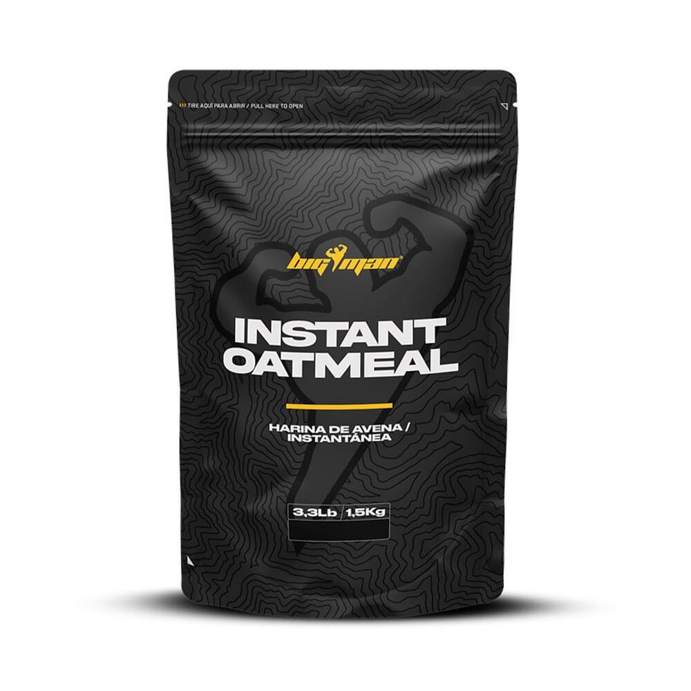 BIGMAN Meel - Instant Havermout (1,5kg) - Zwarte Koekjes