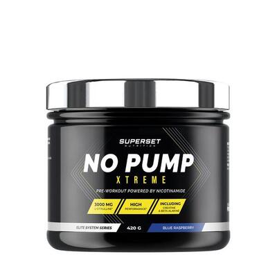 Pre-workout - no pump xtreme (420gr) - blauwe framboos