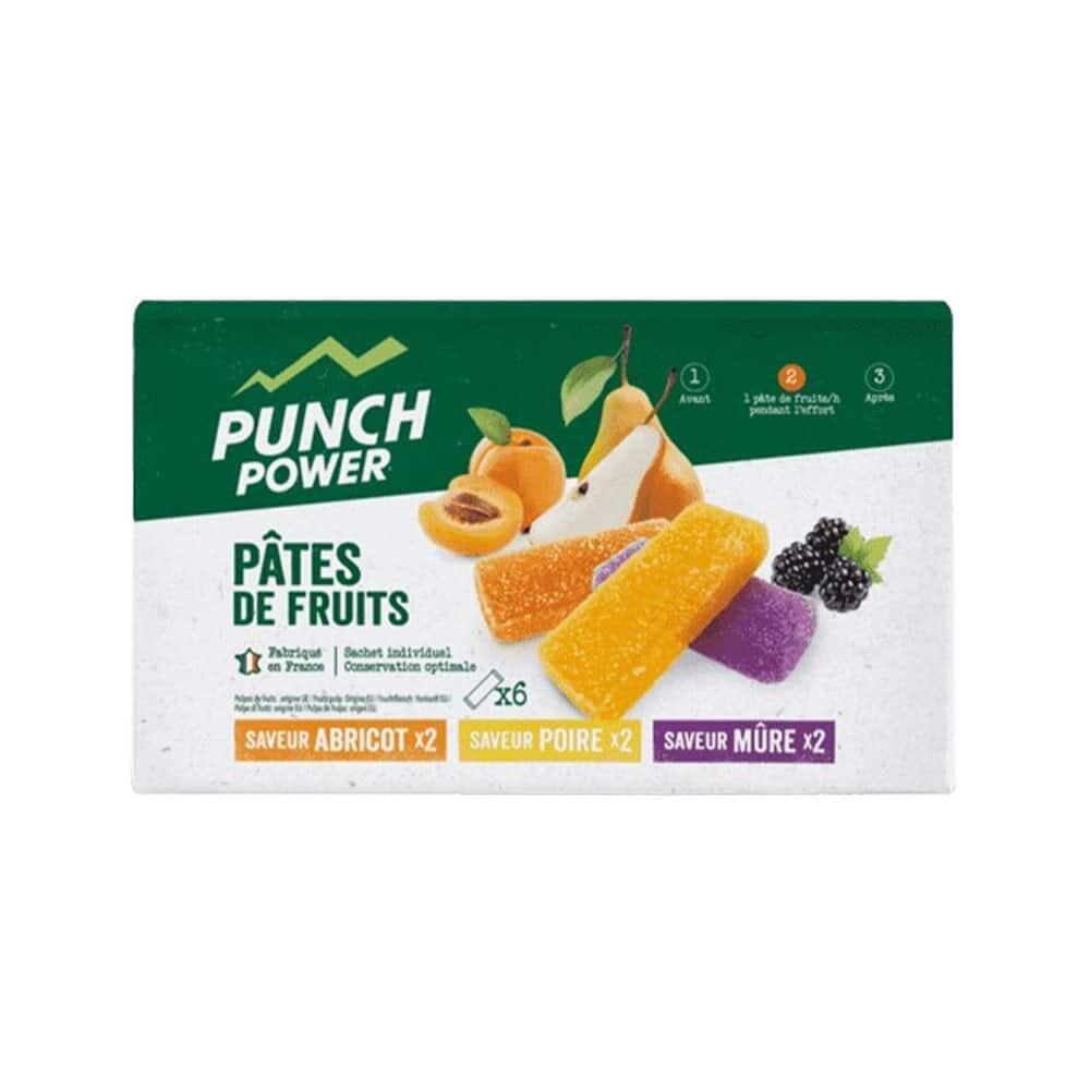 PUNCH POWER Energierepen - Vruchtenpasta (6x30g) - Fruit
