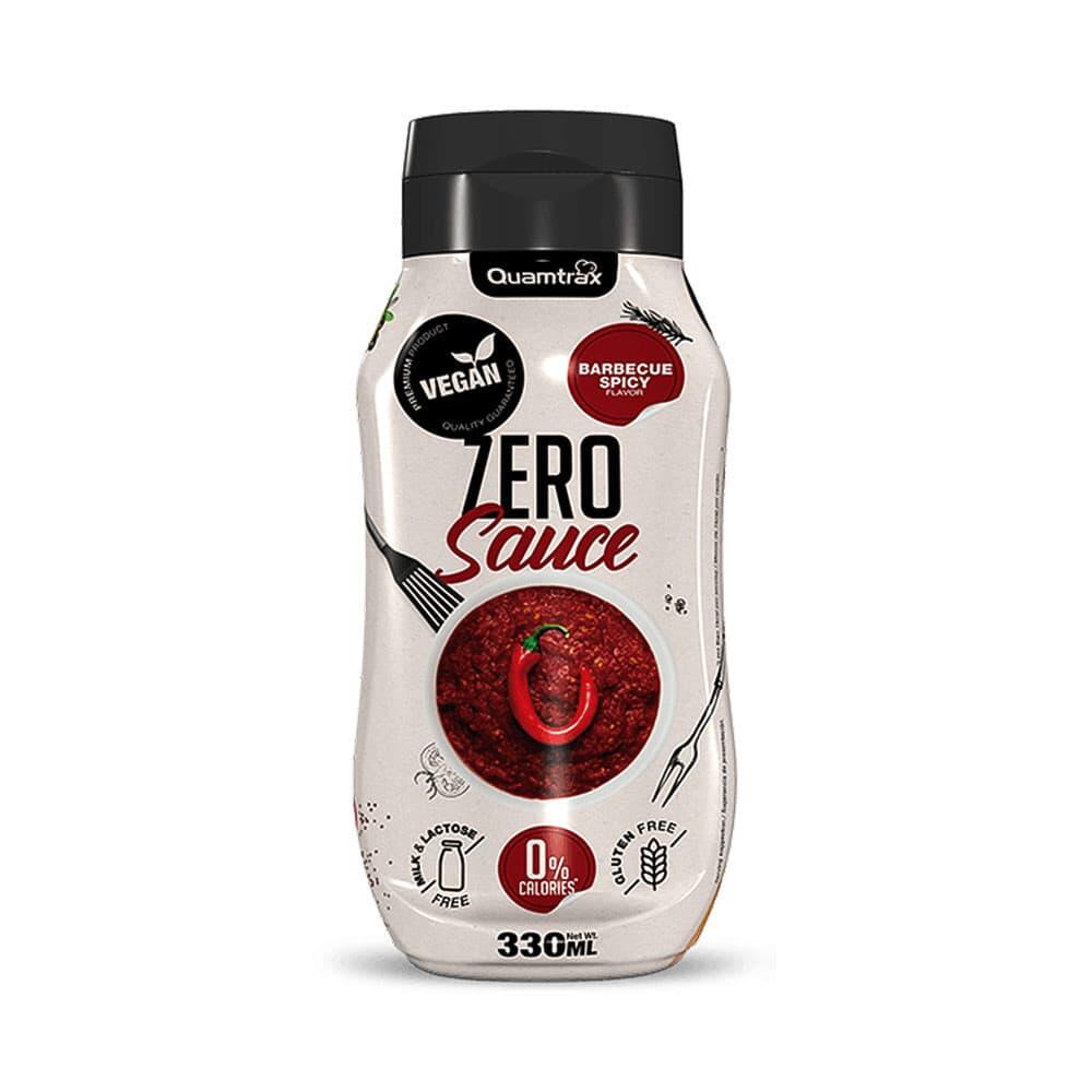 QUAMTRAX Nul Sauzen - Calorievrije Siroop (330ml) - Pittige Barbecue