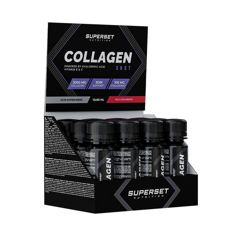 Collagène | Collagen Shot (12x60ml) | Fraise Des Bois
