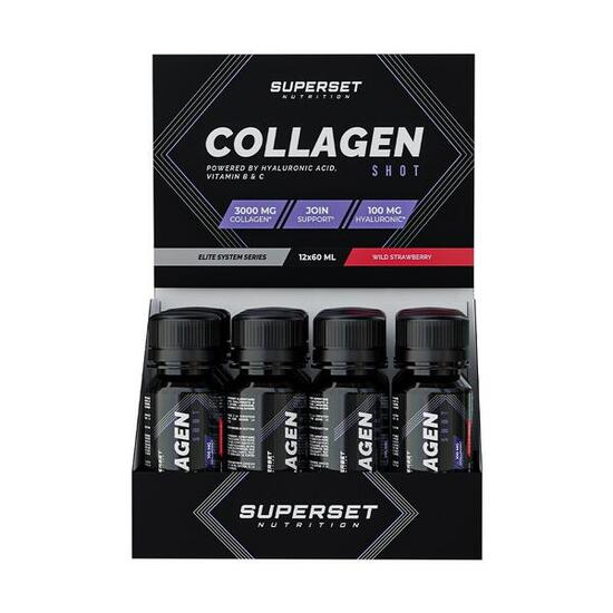 Kollagen - Collagen Shot (12x60ml) - Walderdbeere