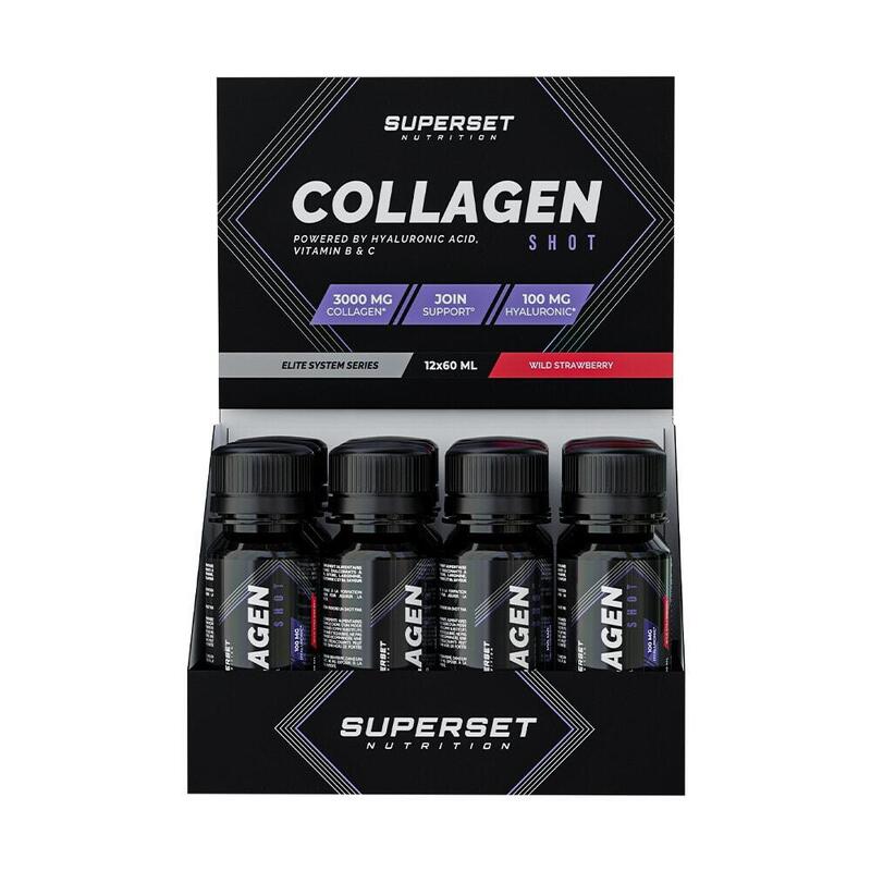 Collagène | Collagen Shot (12x60ml) | Fraise Des Bois
