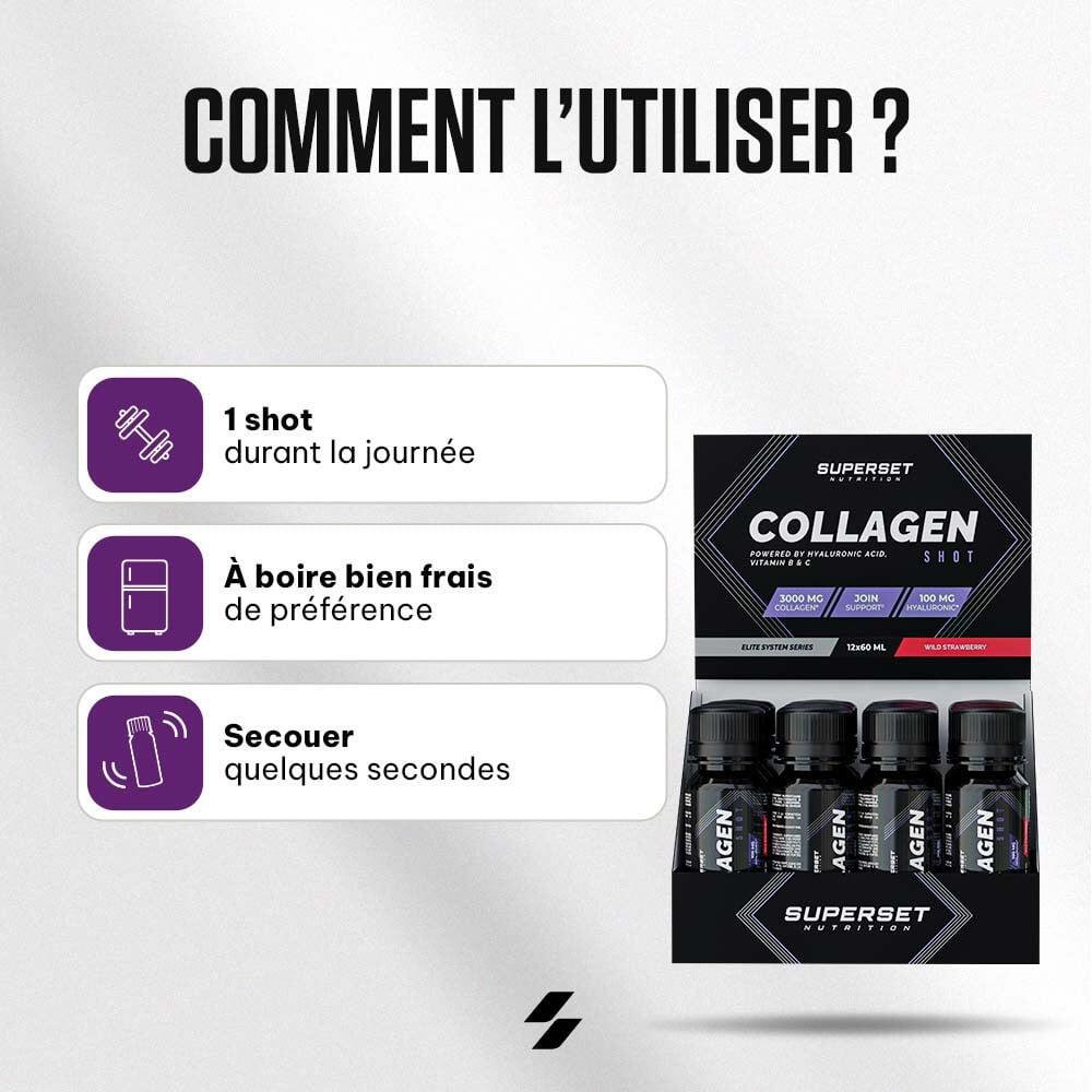 Colágeno - Collagen Shot (12x60ml) - Fresa Silvestre 3/7