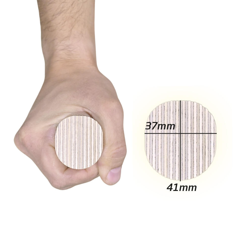Paralelas Calistenia Madera 32CM Gorletic Entrenamiento en Casa (Natural) 6/7