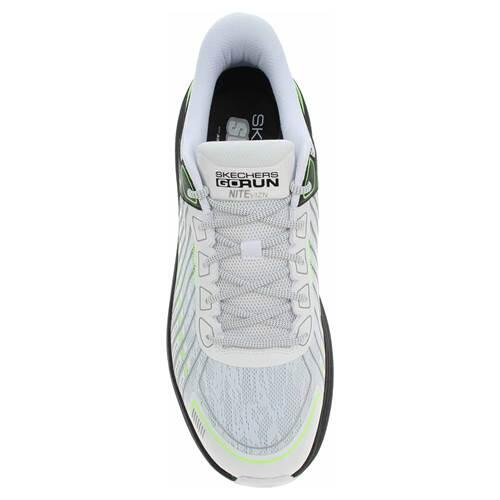Skechers MAX CUSHIONING Schuhe weiß Reflektor Slip-Ins 220936 5/7