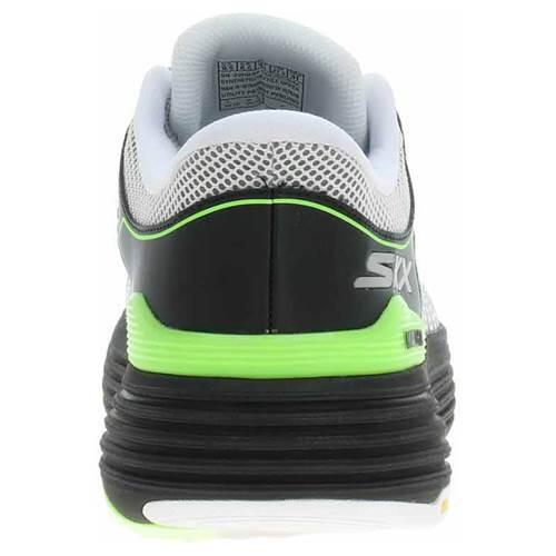 Skechers MAX CUSHIONING Schuhe weiß Reflektor Slip-Ins 220936 4/7