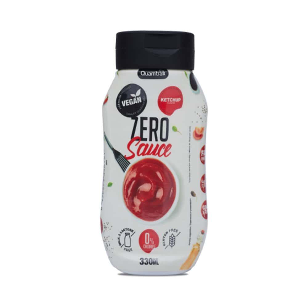 QUAMTRAX Nul Sauzen - Calorievrije Siroop (330ml) - Ketchup