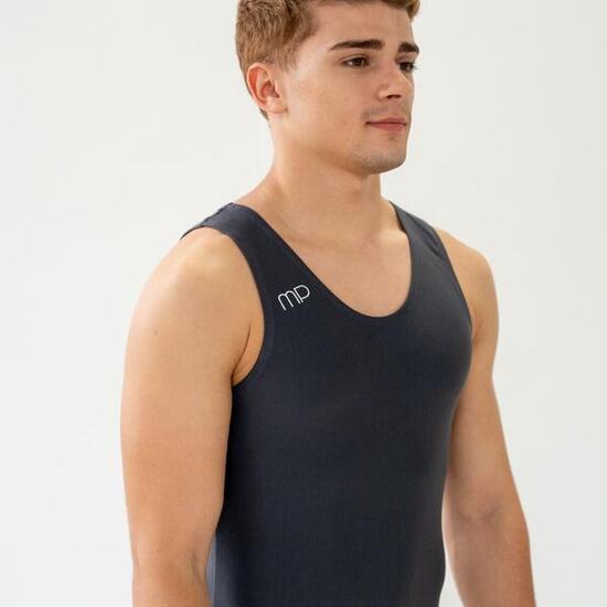 Body da Ginnastica Split Grigio Uomo