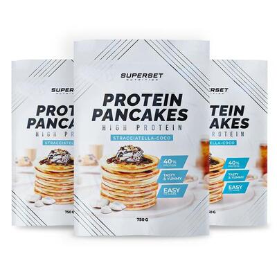 PANCAKES PROTEINE Stracciatella-Kokosnuss (3X750G)