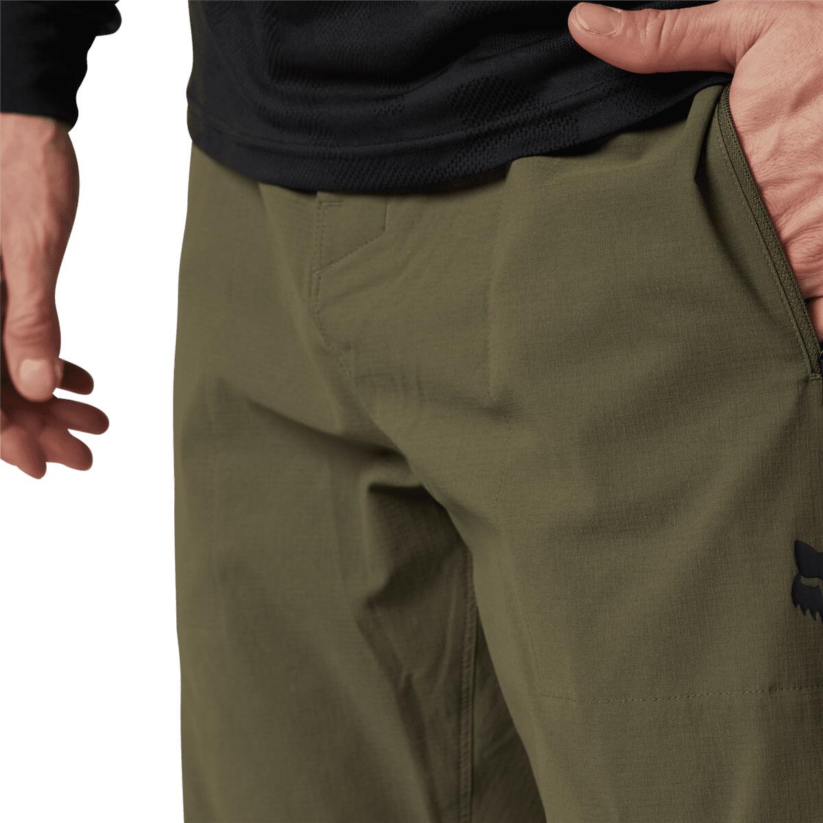 Ranger Shorts - Olive Green 3/4