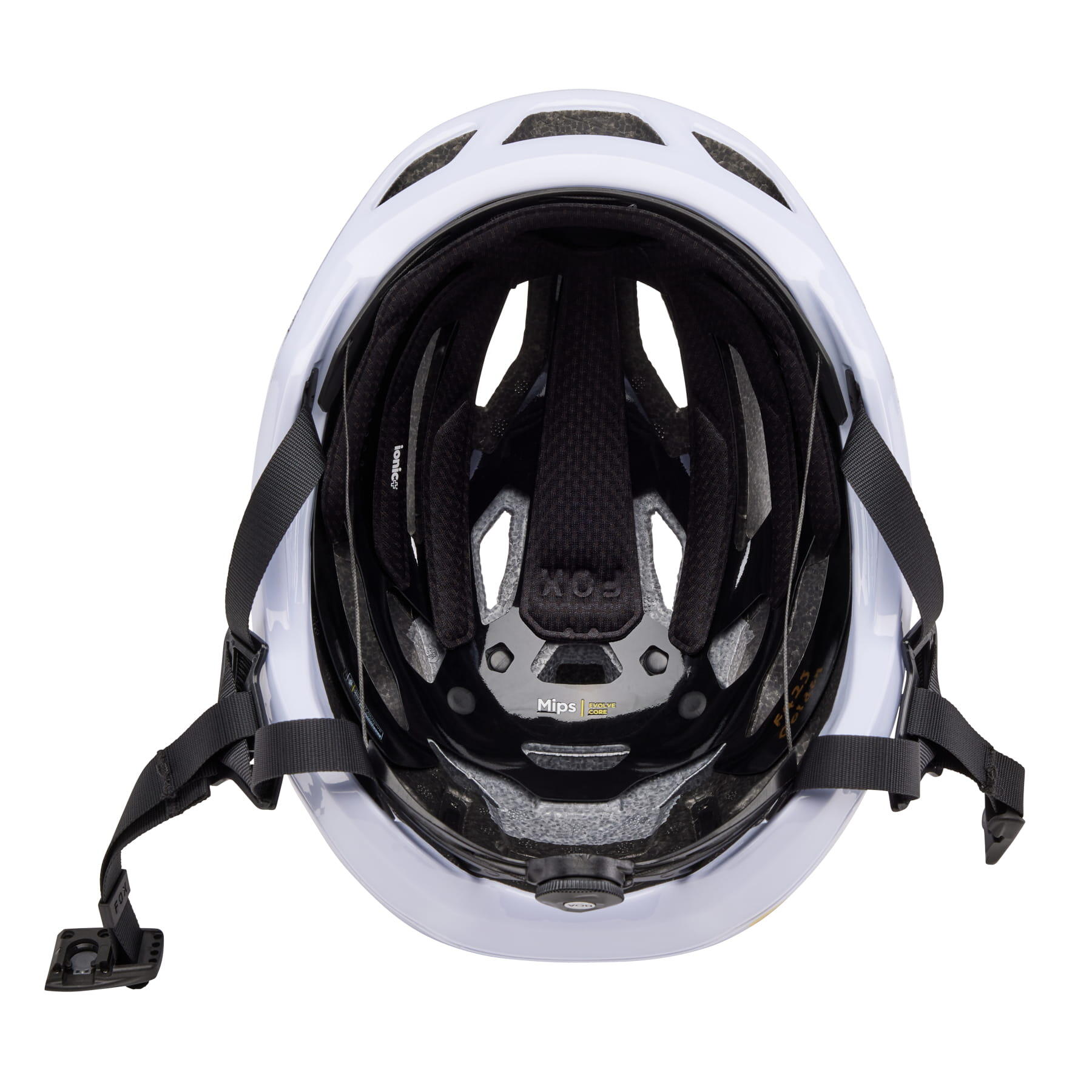 FOX Crossframe Pro Solids MTB-Helm White S 51-55 cm Mips 5/7