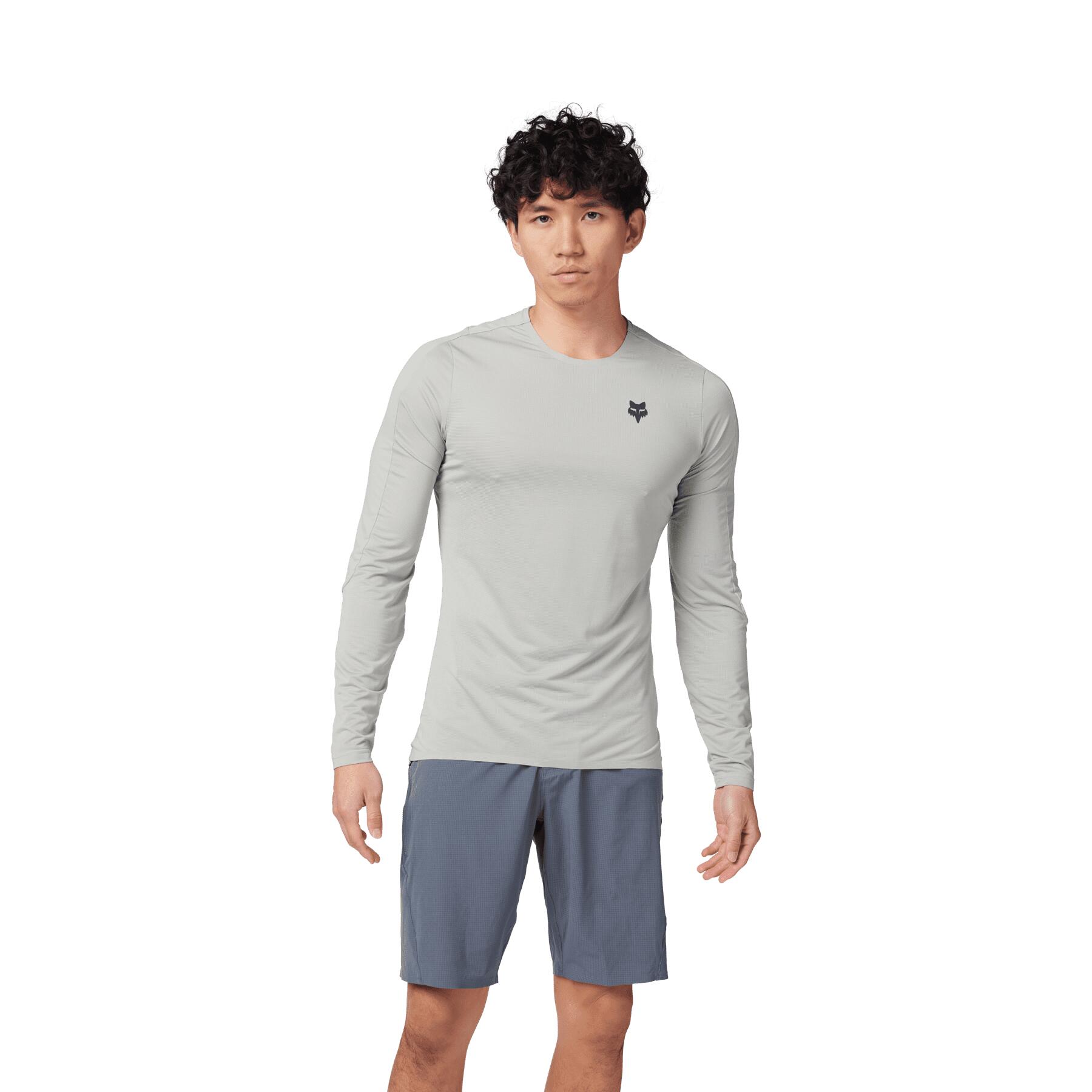 Flexair Ascent Long Sleeve Jersey - Grey Vintage 3/5