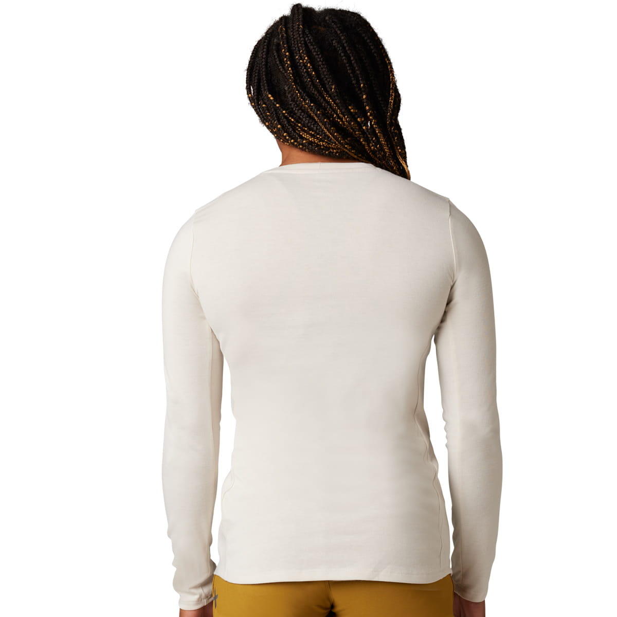 Womens Ranger Dr Mid Long Sleeve Jersey - vintage white 2/3