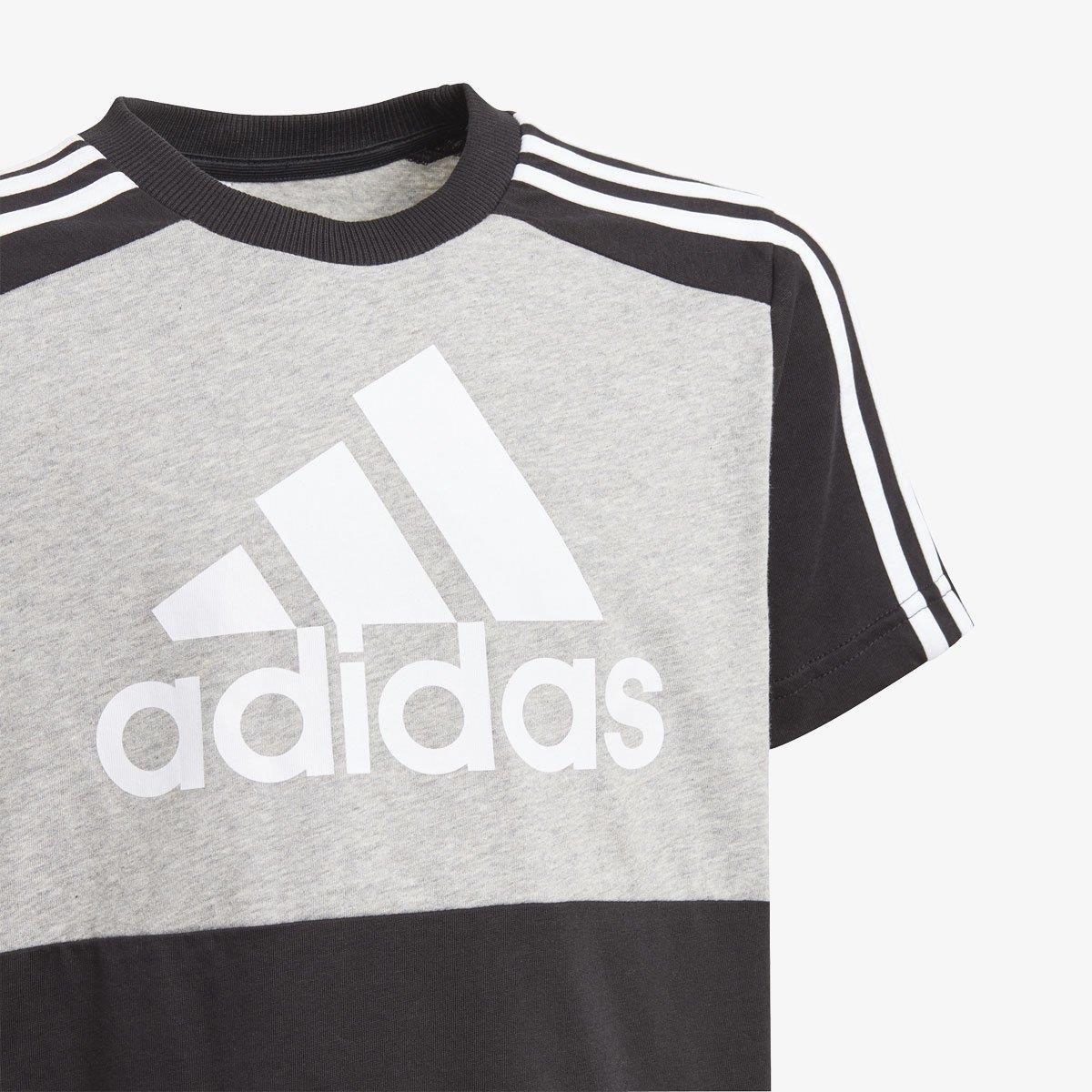 T-shirt bambino adidas essentials colorblock- gn3982 3/4