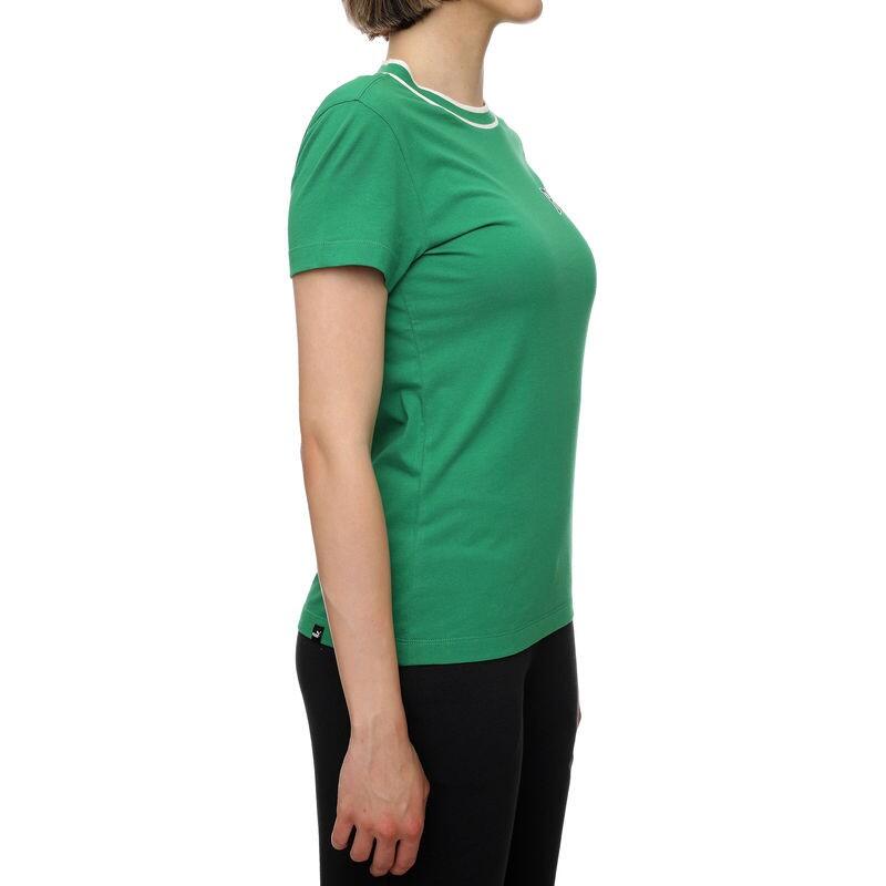 T-shirt donna puma squad - verde 4/4