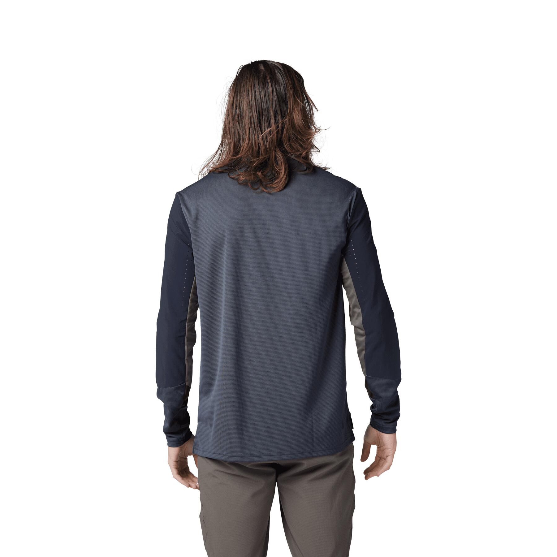 Defend Long Sleeve Jersey - Graphite 4/4