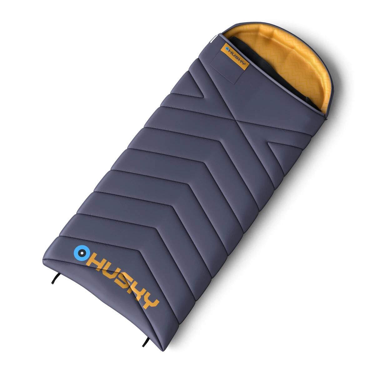 Husky - Sac De Couchage Couverture Gizmo 2024 -5°c Bleu Foncé 220 X 90 Cm - Adultes - Sac De Couchage - Bleu - 220 Cm - Decathlon