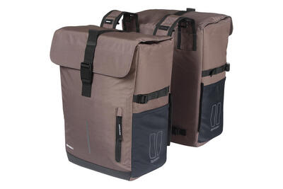 Doppelpacktasche Move. braun