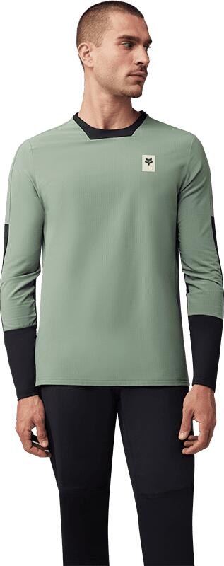 Defend Thermal Jersey - Moss 3/4