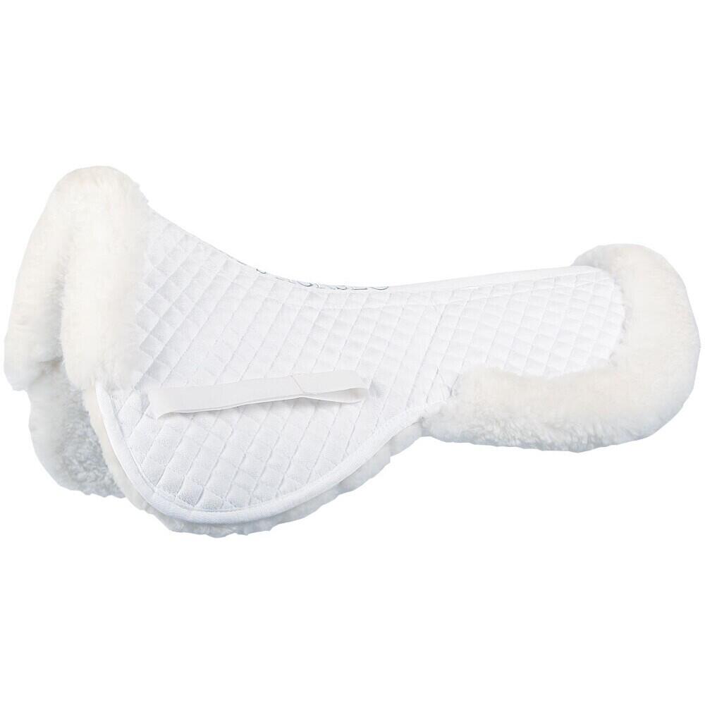 Harrys Horse - Amortisseur Pour Cheval En Mérino Harry's Horse Full - Amortisseur De Selle D'Équitation - Blanc - No Size - Decathlon