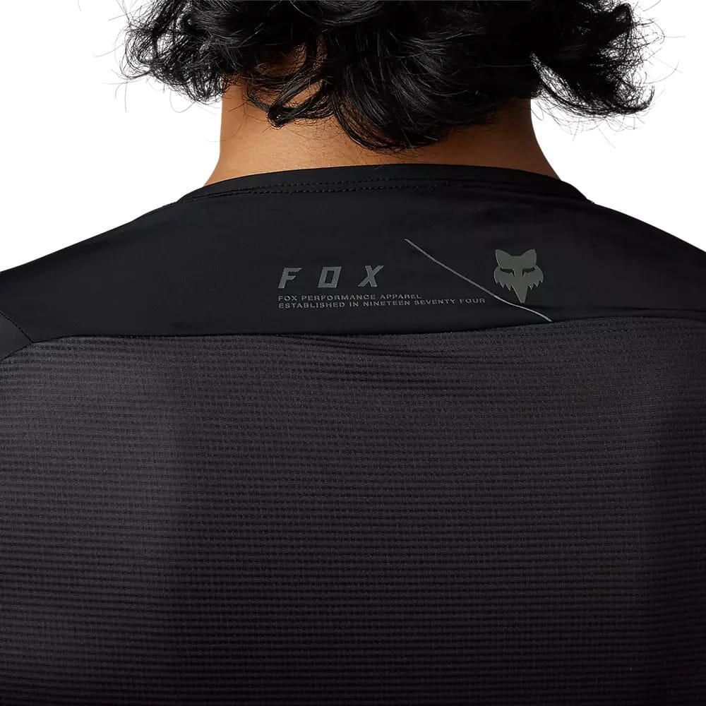 Flexair Ascent Long Sleeve Jersey - Dark Slate 3/4