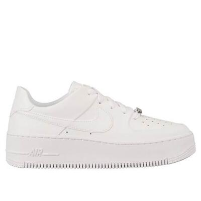 Turnschuhe Frau Nike Air Force 1 Sage Low Weiß