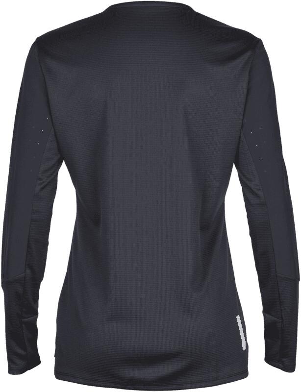 Women's Defend Long Sleeve Jersey - Black 2/4