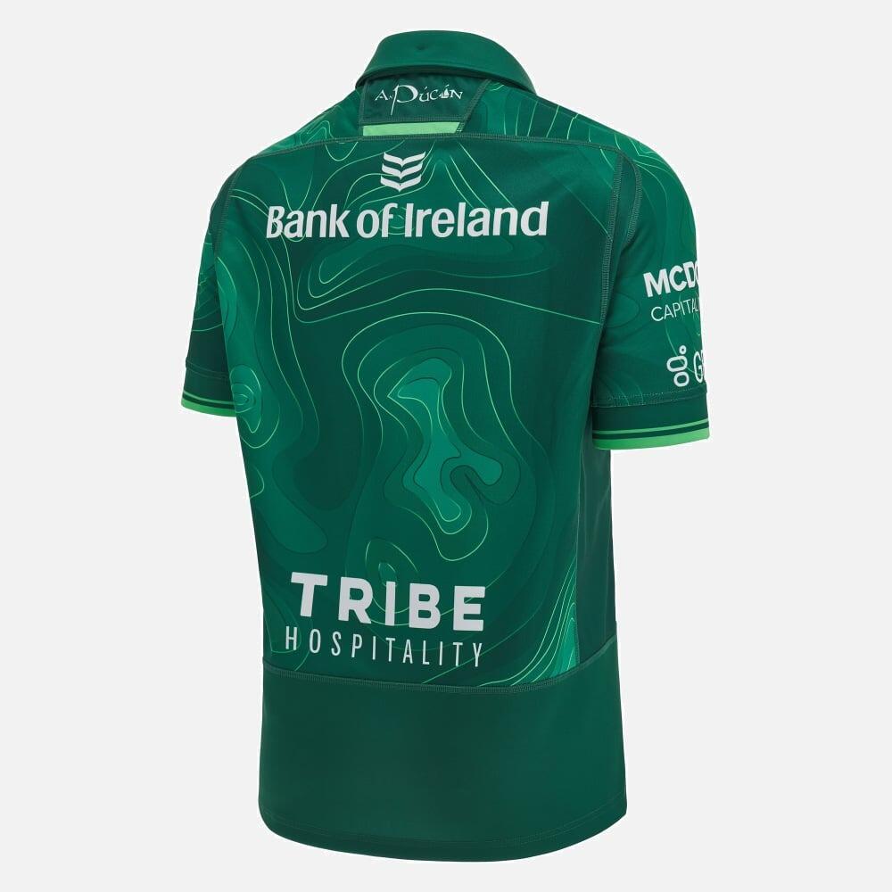 Connacht Rugby 2024/25 Adults Home Poly Rugby Shirt 2/2