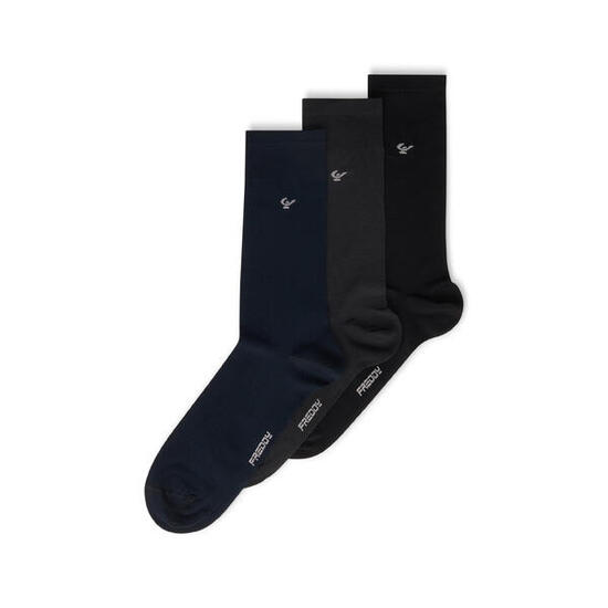 Chaussettes assorties coupe mi-haute – Pack de 3 paires