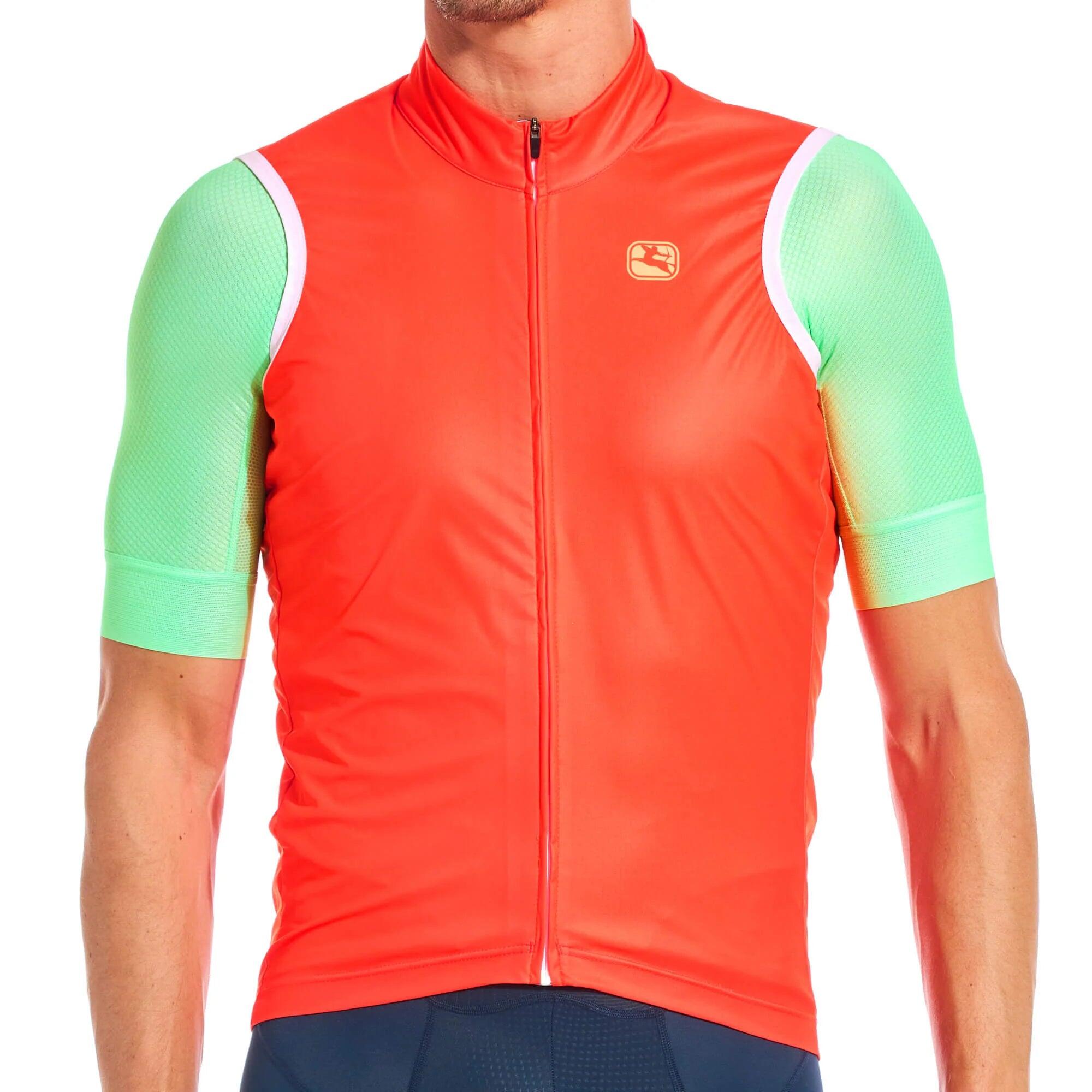 GIORDANA Giordana Neon Wind Vest - Neon Orange