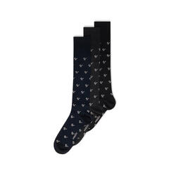 Chaussettes hautes motif logo – Pack de 3 paires