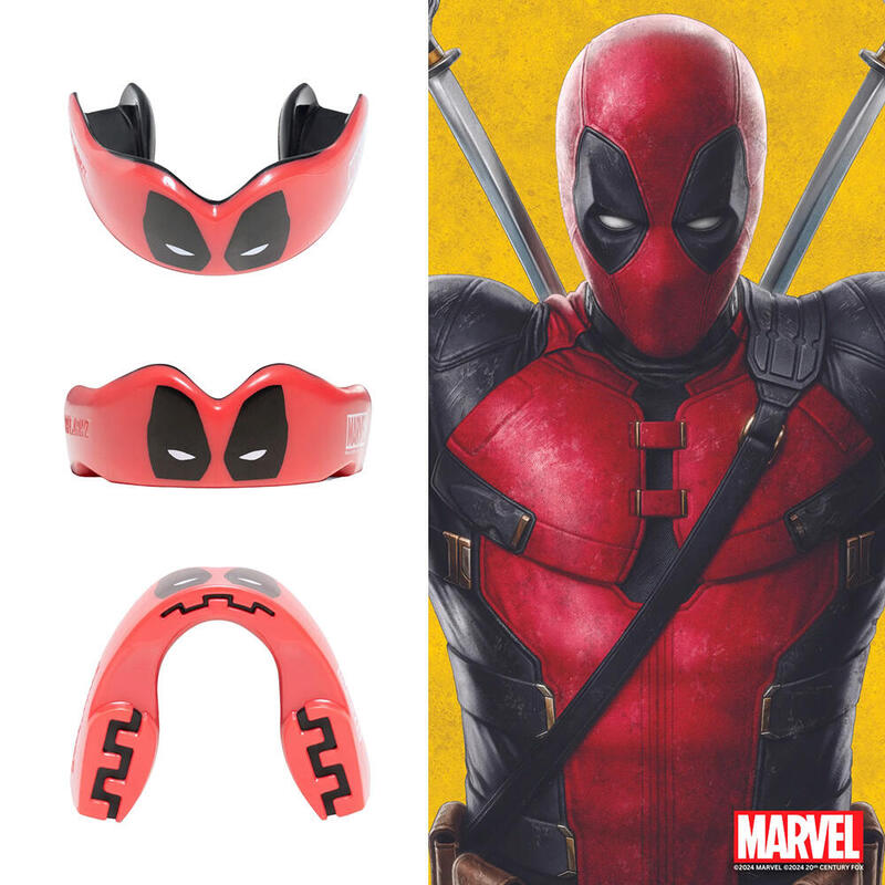 Protège dents Marvel pour adulte SafeJawz Deadpool
