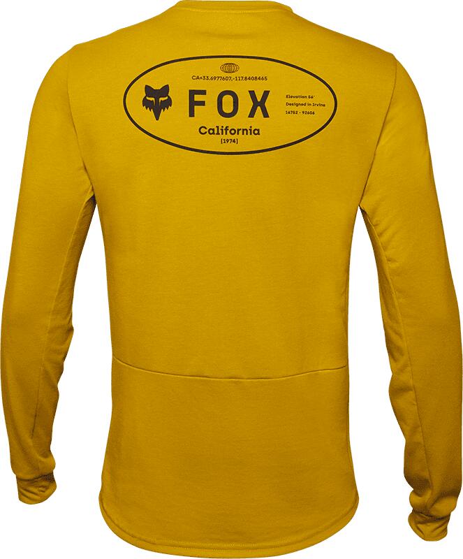 Ranger DR MD Long Sleeve Jersey - Mustard 2/2