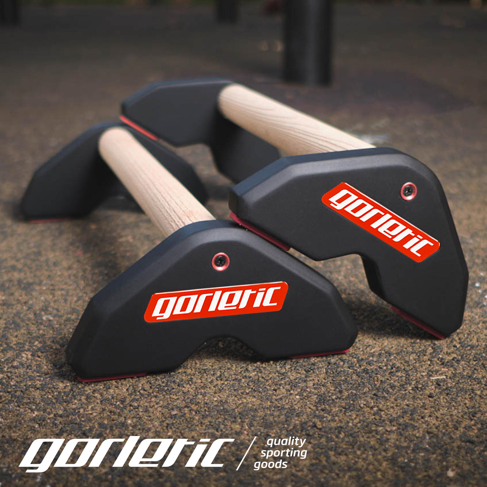 Paralelas LowFit Pro Calisthenics Gorletic (rojas) 6/7