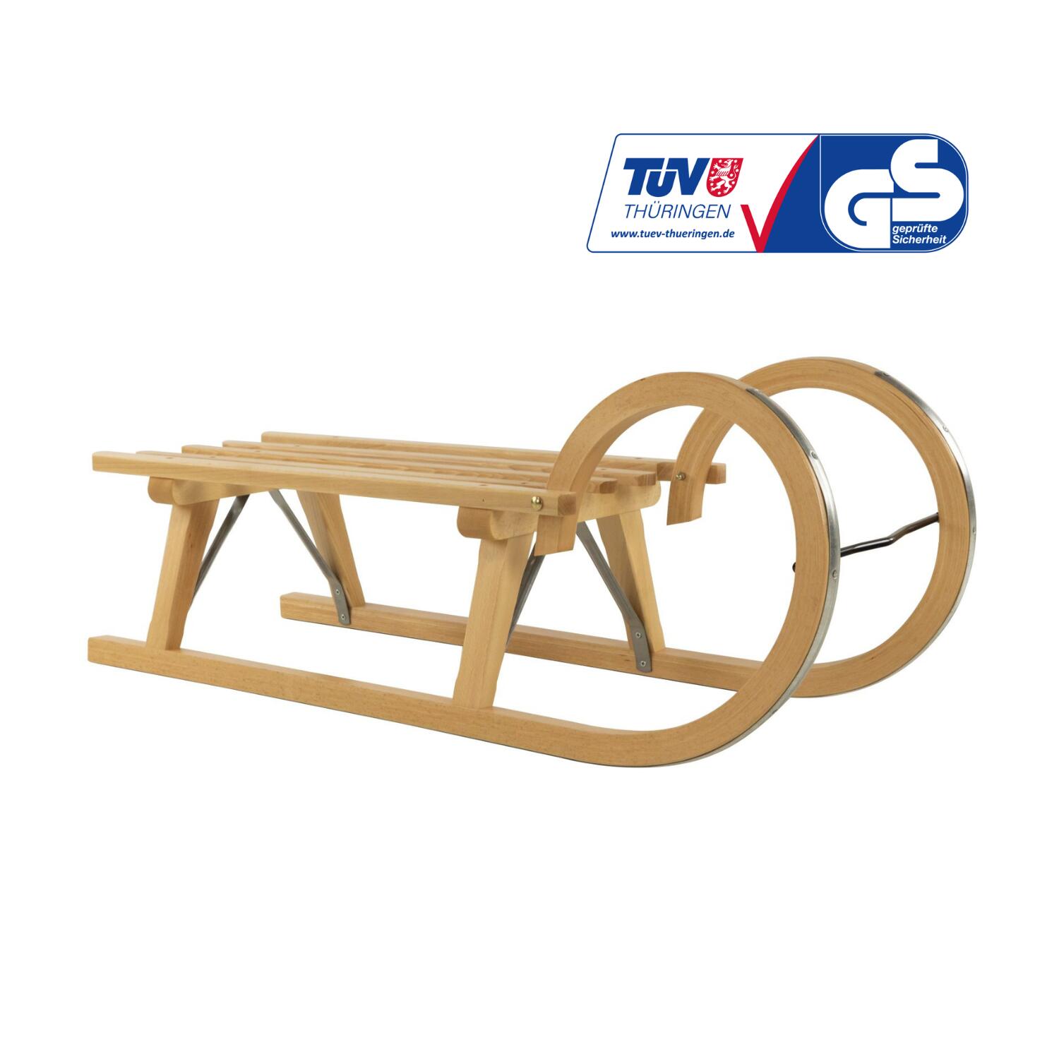 DREWMAX Holzschlitten Drewmax AD323/2M 95 cm