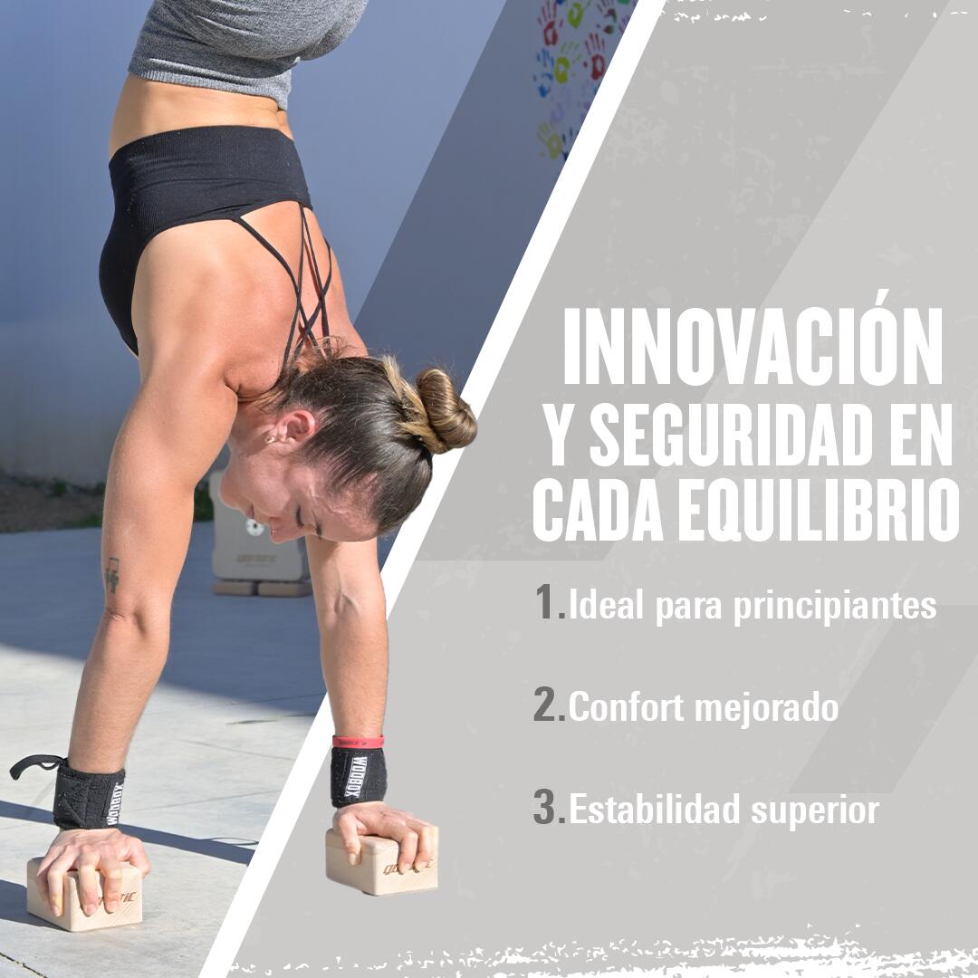 Bloques de Handstand Gorletic Antideslizantes 3/6