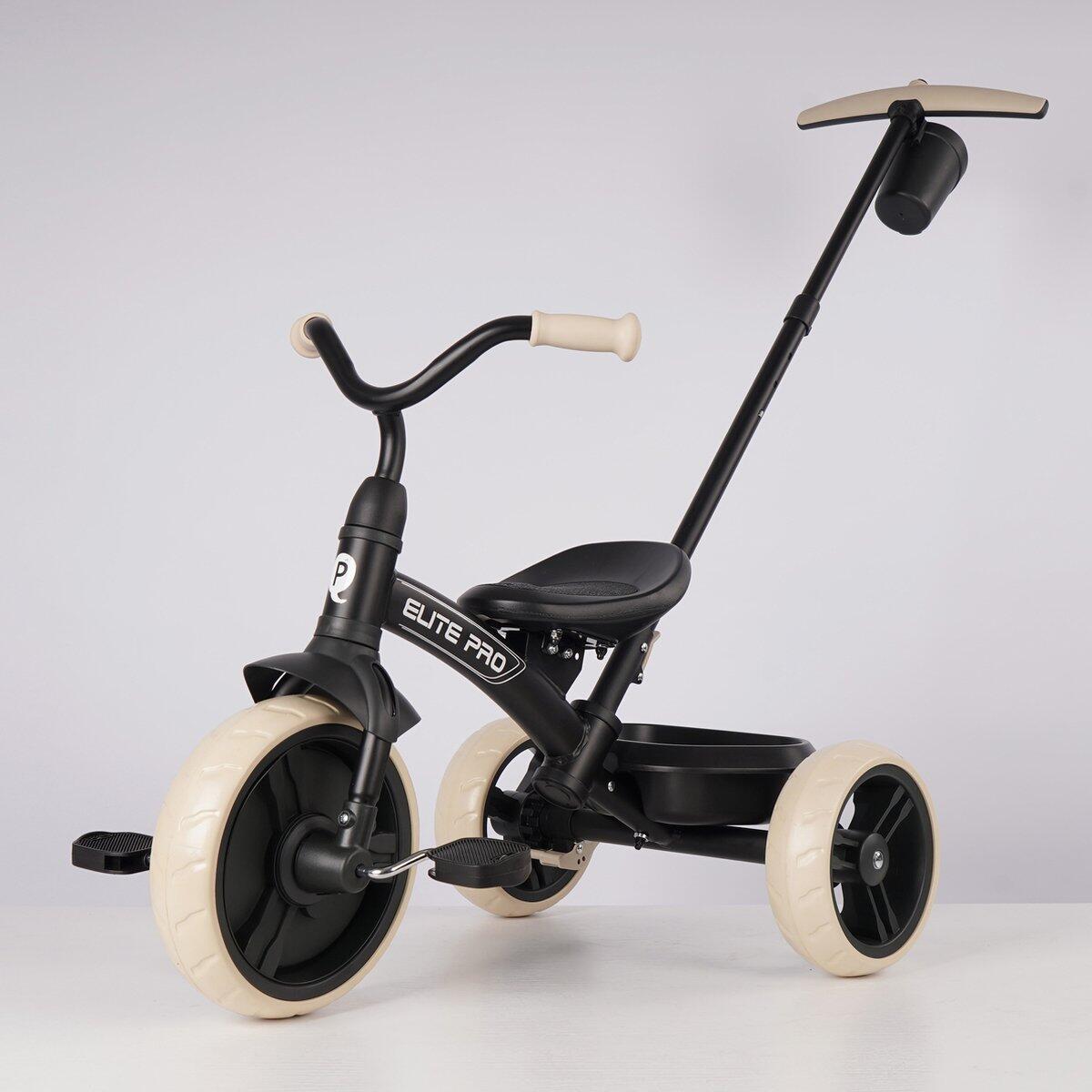 QPLAY Qplay Elite Pro Triciclo - Bicicletta Senza Pedali - Nero