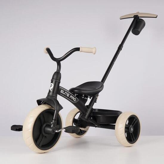 Qplay Elite Pro Dreirad - Laufrad - Schwarz