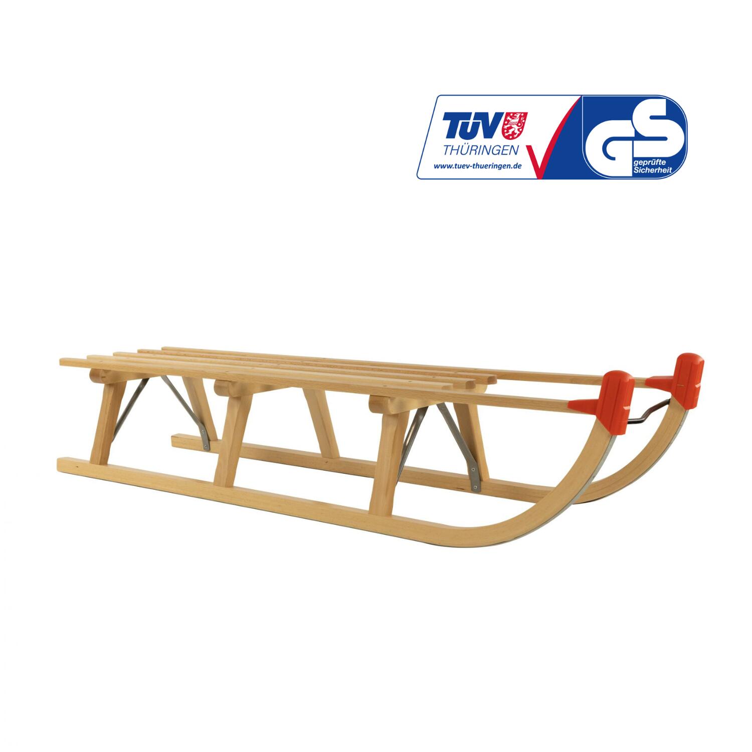 DREWMAX Holzschlitten Drewmax AD324/3M 110 cm