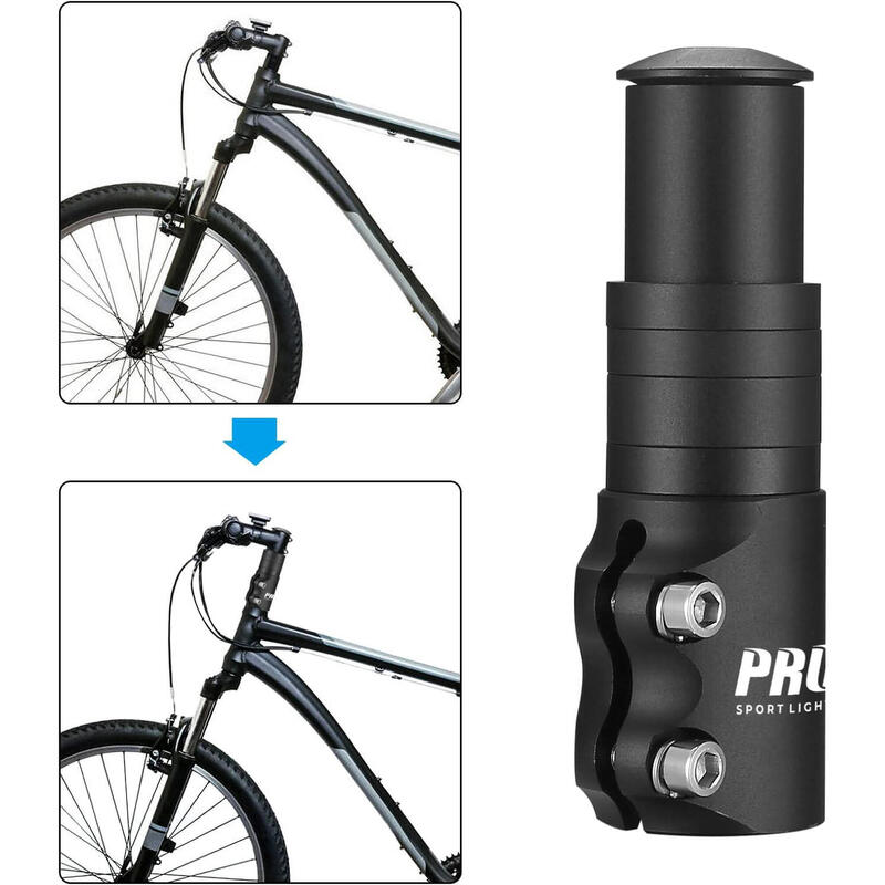 Adaptor de înălțime - Prelungitor pentru tijă de ghidon - 1-1/8 28,6 mm