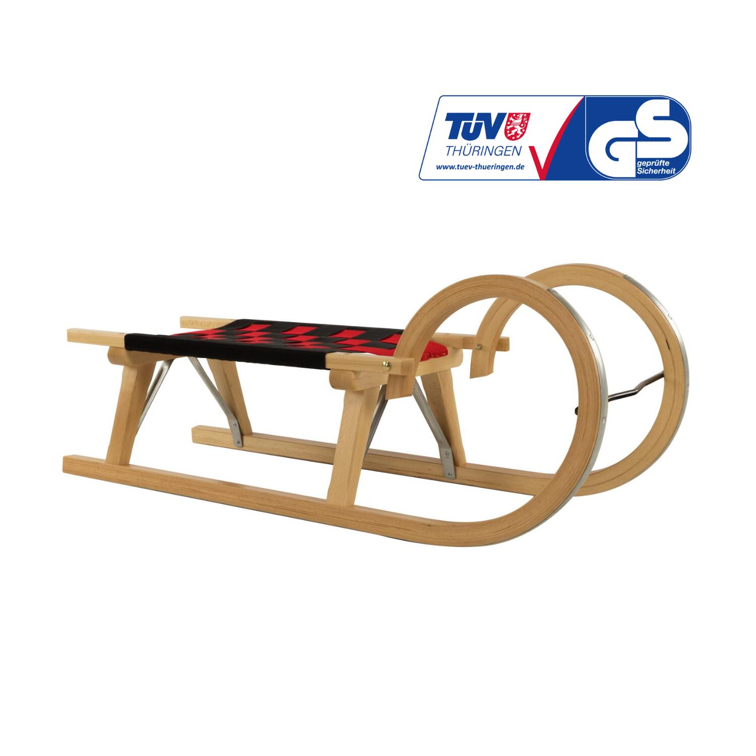 DREWMAX Holzschlitten Drewmax AD322/2M 95 cm