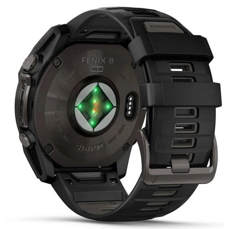 Montre GPS Multisports Garmin Fenix 8 47mm SAPPHIRE SOLAR