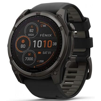 GPS-Multisportuhr Garmin Fenix 8 47mm SAPPHIRE SOLAR