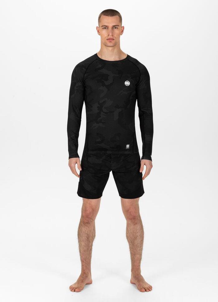 Longsleeve męski Pitbull Rashguard Net Camo II