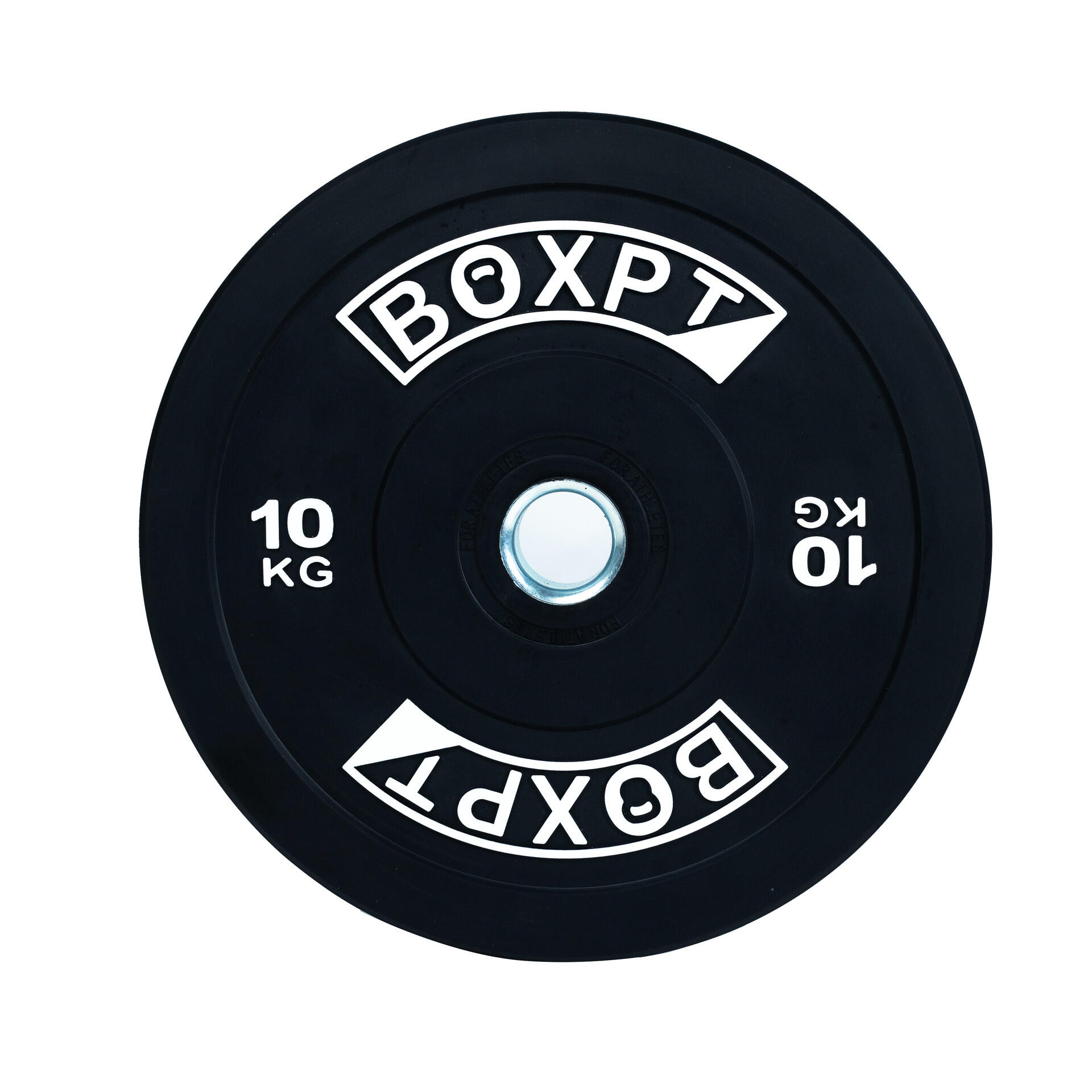 Boxpt Equipment - Bumper Noir - Disque Bumper Haltérophilie - Noir - 10 Kg - Decathlon