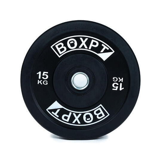 Bumper Olimpique Noir - 15 Kg