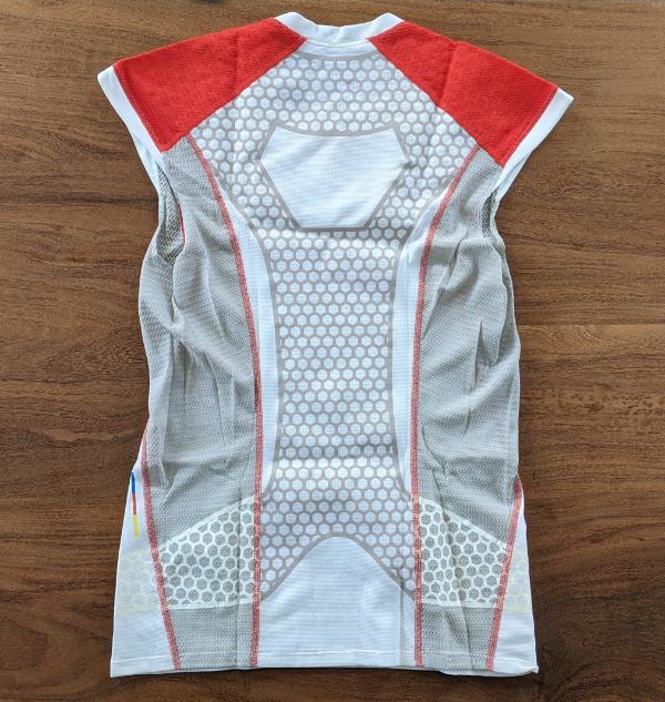 Tussen Particulieren - salomon slab exo compressie sleeveless tshirt wit 2/6