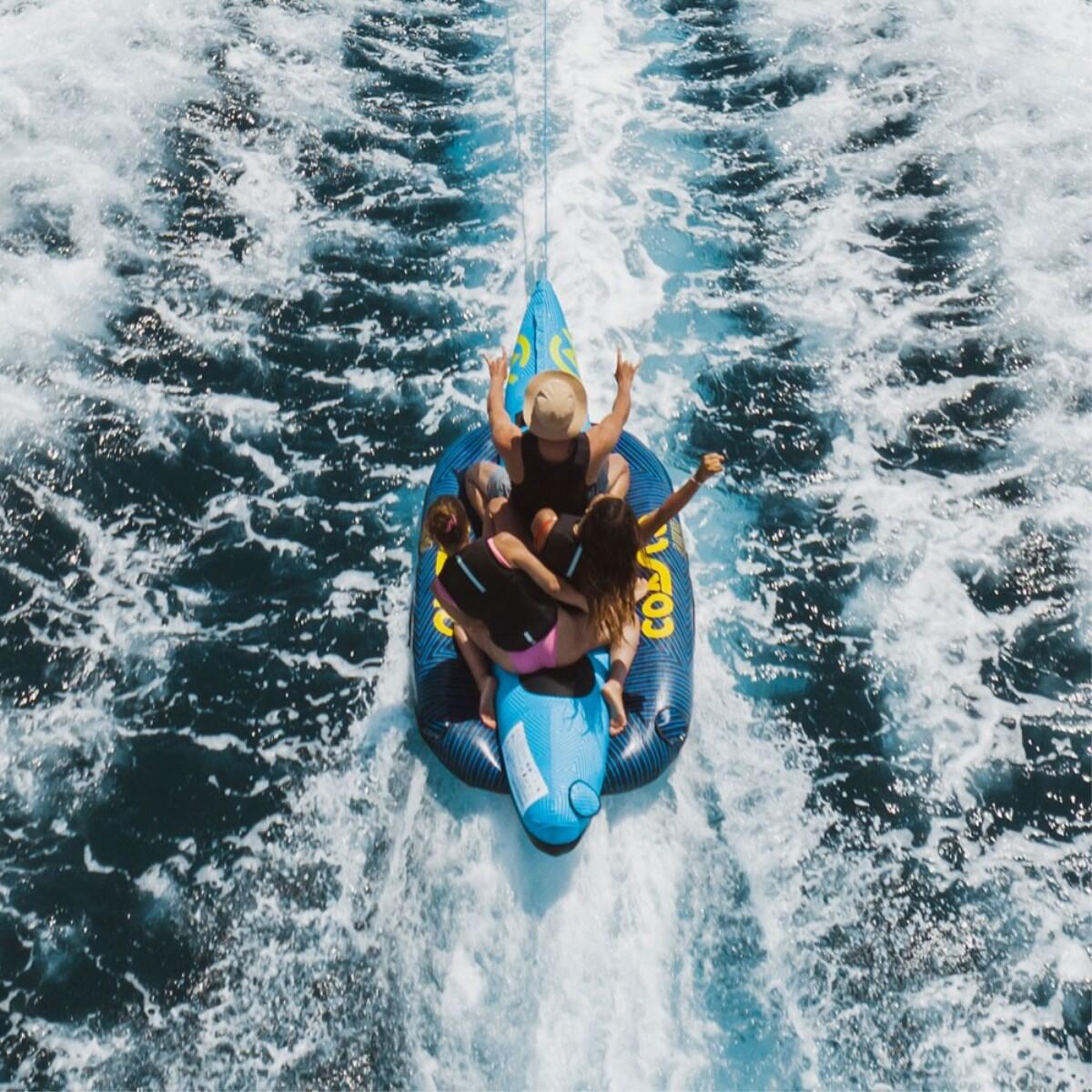Boyar Inflable Tractada LUNA 9'84x39" 3 Personas PVC 28G/0,7mm Azul - 840D 5/8